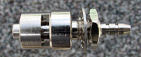 A1450 Male Luer Lock to Bulkhead to 0.125 O.D. Barb